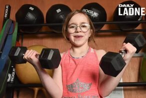 10-летняя бодибилдерша собирается открыть собственный тренажерный зал