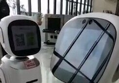 "Ну что ты начинаешь?": роботы в китайской библиотеке затеяли ссору