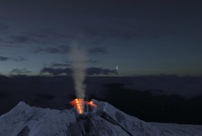 Беренберг — самый северный активный стратовулкан планеты
