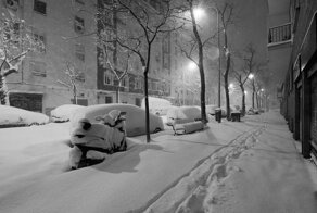 Испания в снегу