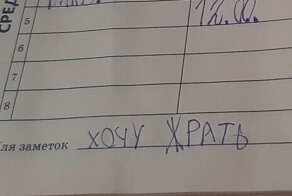 Крик души: первоклассник использовал школьный дневник для записи своих мыслей