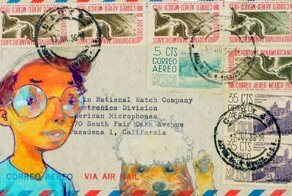 Художники рисуют надежду на конвертах