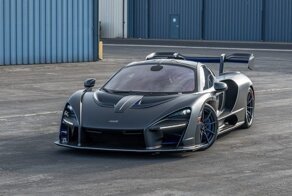 Матовый карбон: гиперкар McLaren Senna с уникальным набором опций
