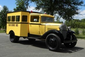 Неужели на этом возили детей? Школьный автобус из 1930-х