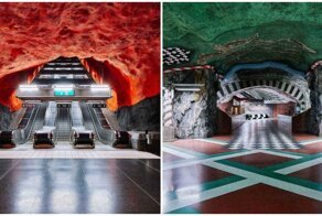 105 километров искусства: как выглядит шведское метро, которое расписали знаменитые художники