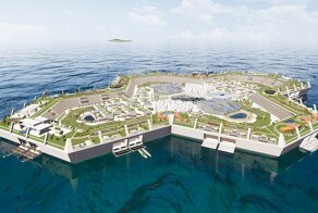 Поступили в продажу дома в первом плавучем городе в мире