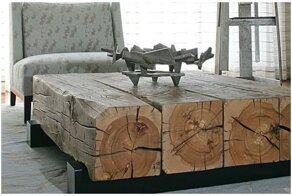 Грубость и привлекательность сельского стиля: 28 способов применения бруса и бревен