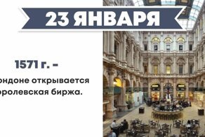 23 января. Какие события пришлись на этот день в мировой истории?