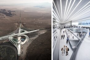 Архитектурная фирма показала концепт кампуса для разработки Hyperloop Илона Маска