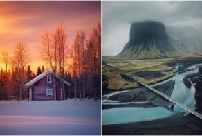 Суровая красота Финляндии и Исландии на фотографиях Эсси Траутвейн