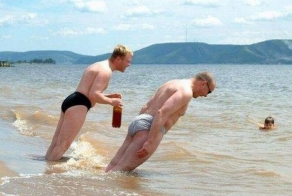 Пляжные отжиги (25 фото)