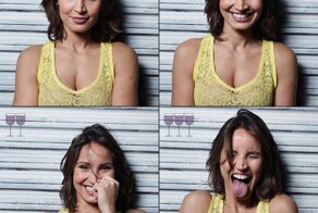 Весёлые фотопортреты друзей: "Три бокала спустя"