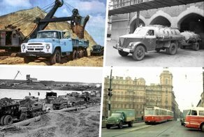 Теплые «ламповые» фотографии с автомобилями прошлого