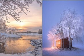 Красота зимней Финляндии на снимках Юкка Рисикко
