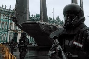 Дизайнер перенес имперских штурмовиков на улицы протестного Петербурга