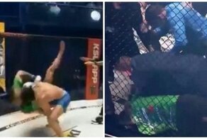 Российский боец MMA устроил потасовку после победы в Польше