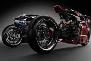 Этот концепт мотоцикла BMW может показаться неудобным для езды, но, безусловно, выглядит круто