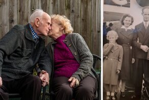 Одна из старейших супружеских пар в Великобритании отметила 80 лет брака