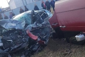 Авария дня. Момент смертельного ДТП в Краснодарском крае