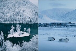 Австрия и Норвегия зимой на снимках Себастьяна Шейхла