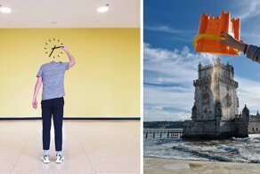 Фотограф демонстрирует чудеса перспективы в удивительных и смешных снимках