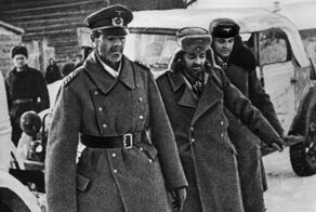 Солдаты пленившие фельдмаршала Паулюса