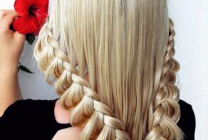 Это не просто косы, это - произведение искусства!