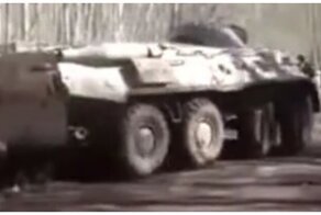 Почти получилось: попытка дрифта на бронетранспортере