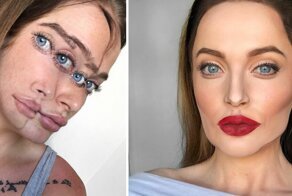 30 удивительных преображений от талантливой визажистки