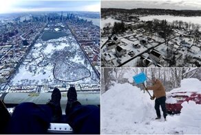 Глобальное потепление атакует - Мороз и снег на всей территории США