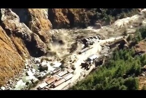 В Индии сошел ледник