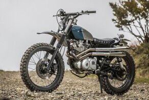 Heiwa MC: кастом Suzuki TU250 Grasstracker
