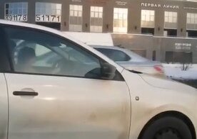 В Санкт-Петербурге на дороге встретили ребёнка за рулём