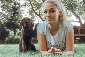 Как быстро они растут: 30 фото с собаками в стиле "тогда и сейчас"