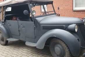Как выглядит восстановленный немецкий автомобиль, закопанный в 1945 году