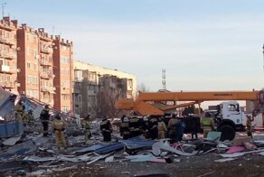 Во Владикавказе взорвался трёхэтажный торговый центр