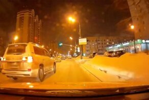 «Откуда ты взялся на сумасшедшей скорости?!», — небольшое ДТП с водителем Land Cruiser