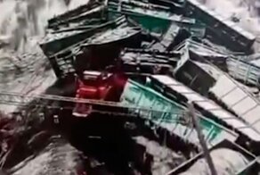 В Приамурье с рельсов сошли 25 грузовых вагонов