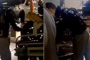 Почувствуй себя киборгом: рабочий «АвтоВАЗа» тестирует экзоскелет