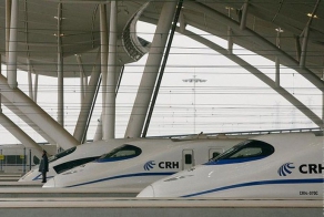 Китайские скоростные поезда (18 фото + текст)
