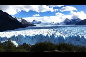 Голубой ледник Грей