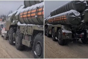 Под Москвой зенитный ракетный комплекс попал в ДТП