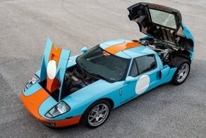 Ford GT Heritage 2006 года, проехавший всего 2,7 мили — настоящая конфетка!