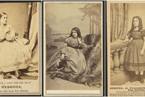 Портреты Ребекки Хьюгер, белой девочки-рабыни из Нового Орлеана 1860-х годов