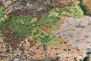 По нефтезаводам протурецких боевиков на севере Сирии нанесены ракетные удары - море огня в ночи