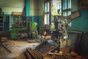 Заброшенный химзавод перед сносом