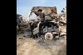 Последствия ракетного удара на севере Сирии наутро + новая военная база РФ в районе Пальмиры (?)