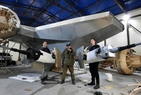 В Якутске построили космический корабль из сериала «Мандалорец», снятый по мотивам "Звездных войн"