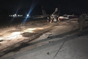 Капитан ВСУ на автомобиле протаранил МиГ-29