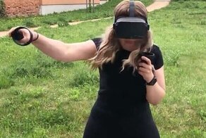Женщина похудела на 20 кг, играя в игры виртуальной реальности
